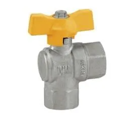 Válvula Esfera Angular 90° Fêmea X Fêmea – Gás