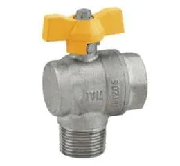 Válvula Esfera Angular 90° Macho x Fêmea – Gás