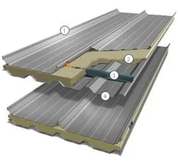 Sistema Termoacústico para Coberturas Zipadas