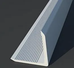 Cantoneira PVC de Sobrepor L 2 cm x 2 cm