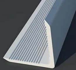 Cantoneira PVC de Sobrepor L 4,3 cm x 4,3 cm