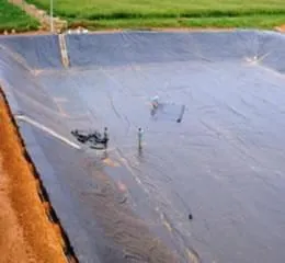 Reservatório de Geomembrana em PEAD