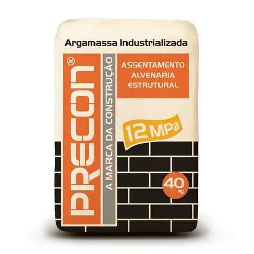 Assentamento de Alvenaria Estrutural 12 MPa - Precon
