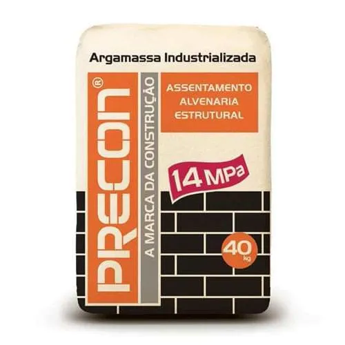 Assentamento de Alvenaria Estrutural 14 MPa - Precon