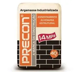 Assentamento de Alvenaria Estrutural 14 MPa - Precon