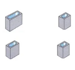 Blocos Compensadores 1/4 - Concremix