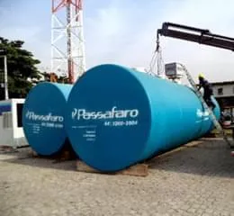 Cisterna Metálica Subterrânea para Tráfego