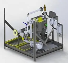 Skid de Abastecimento para Módulos