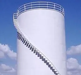 Reservatório Fundo Apoiado Montado in Loco