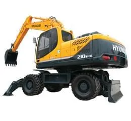 Escavadeira de Pneus R210W-9S