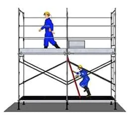 Andaime Tubular Jirau