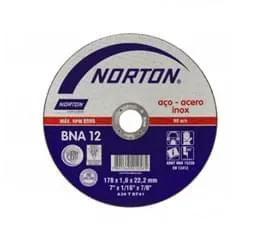 Disco Corte 178x1,6x22,22 BNA12 – Norton