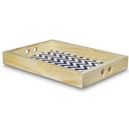 Bandeja Decorativa Zig Zag