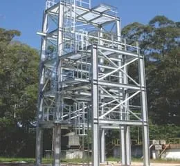 Estrutura Metálica com Vigas Soldadas/Laminadas