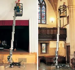 Elevador com Mastro Vertical Móvel 25 AM