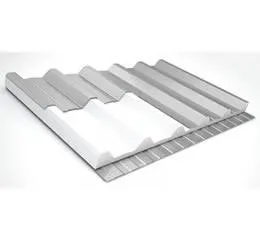 Telha-forro com EPS TP 40 (Telha Bandeja - Termoacústica - Sanduíche)