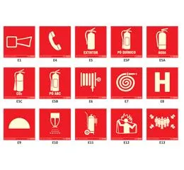 Sinalização de Equipamentos para Combate a Incêndios