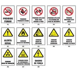 Sinalização de Segurança do Trabalho