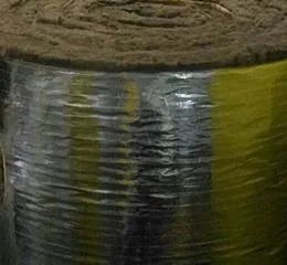 Lã de Rocha Aluminizada