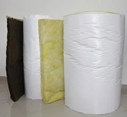 Lã de Rocha com Felt para Estrutura Metálica