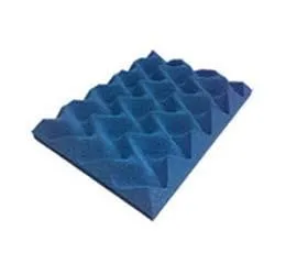 Espuma Acústica Senoidal Plus Cor Azul-celeste