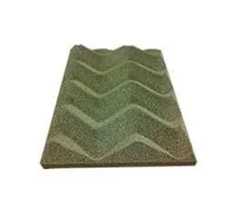  Espuma Acústica Senoidal Cor Palha