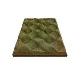 Espuma Acústica Modelo Dunas Cor Areia