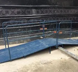 Passarela para Tubulação em Calçada