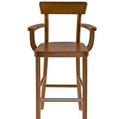 Cadeira Infantil Viena Adele Amêndoa com Estofado - Piazza Viena 