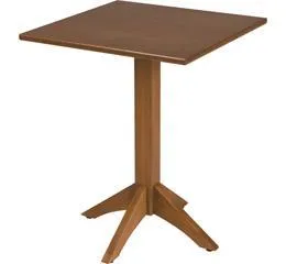 Mesa Quadrada Quatro Lugares Coluna Central London