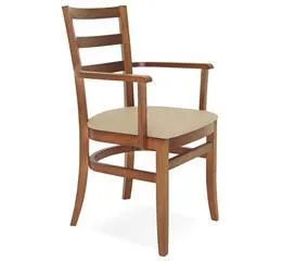 Cadeira com Braço Paris Sofie Amêndoa