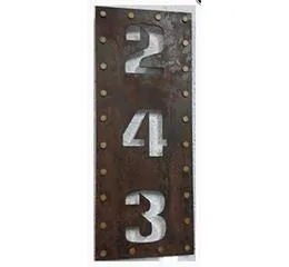 Números – Mix Steel