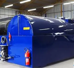 Reservatório (ou tanque) Metálico Horizontal/Vertical