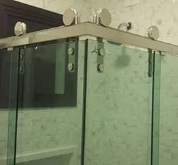 Kit Deslizante para Box - Aço Inox