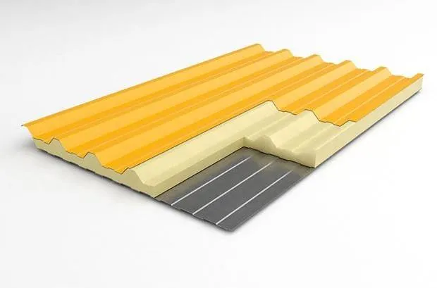 Telha Termoacústica de Poliisocianurato (PIR)