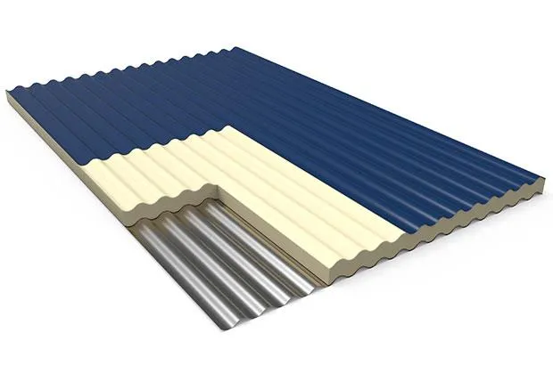 Telha Termoacústica de Poliisocianurato (PIR)