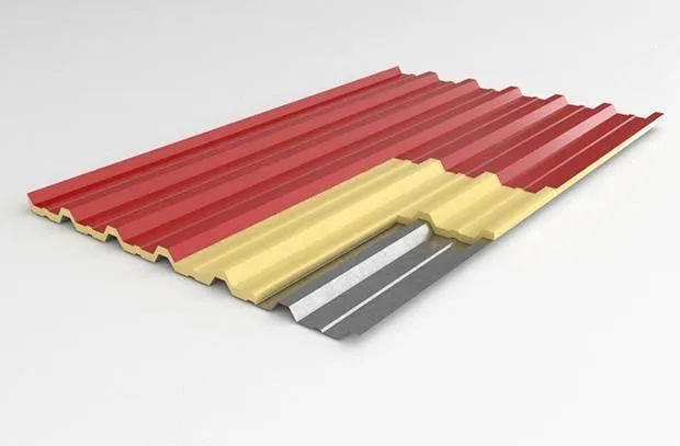 Telha Termoacústica de Poliisocianurato (PIR)