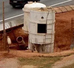 Serviço Tubulões sobre Ar Comprimido