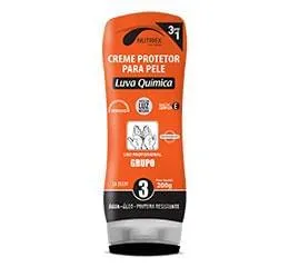 Creme Protetor para Pele Luva Química Grupo 3