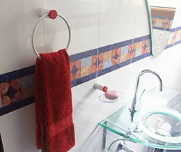 Kit Acessórios para Banheiro - Linha Colors