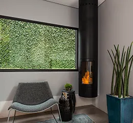 Lareira Suspensa Pipe