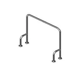 Suporte de Apoio Fixo para Piso Knox