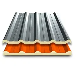 Telha Termoacústica com Poliisocianurato - PIR