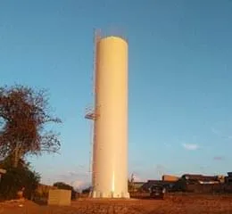 Reservatório Tubular Alto - Tank Metalúrgica