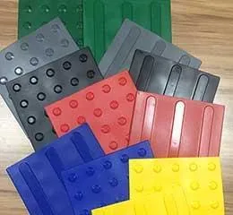 Piso Tátil PVC 10 mm Argamassado