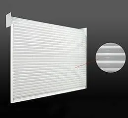 Porta de Enrolar PTC 20 – Meia Cana Microvision (Perfurada) 