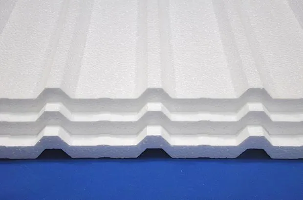 Núcleo em EPS para Telha Sanduíche