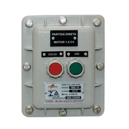 Partida Local de Motor Simplificada TMX-14/PDS 