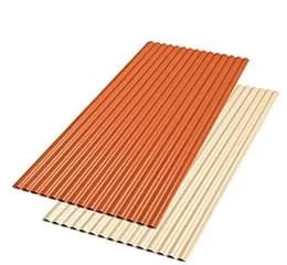 Telha de plástico e PVC Nortelit  