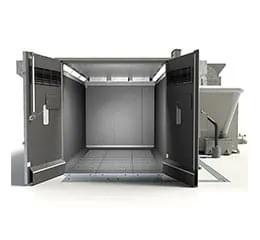 Cabine de Jateamento